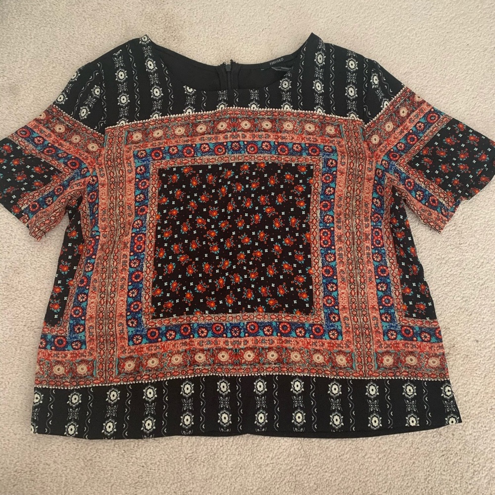 Forever 21 Multi-colored Top size Small